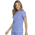 thumbnail image 4 of HeartSoul Break On Through Women's Scrubs Top Split Neck HS765, 4 of 7