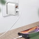 thumbnail image 4 of Cargador con enchufe internacional tipo cubo para iPhone y iPad. Puerto USB. Adaptador de corriente para viajes. Teléfono móvil., 4 of 4