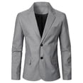 thumbnail image 2 of Dtydtpe blazer for men Mens Formal Business Dress Wedding Casual Stretch Slim Button Pocket Classic Fit Blazer jackets for men, 2 of 9
