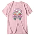 thumbnail image 5 of Toimothcn Womens Tshirts Happy Easter Cute Cartoon Bunny Printed Short Sleeve T Shirts Soft Loose Comfortable Shirt Tops Suitable For Dailywear, 5 of 5