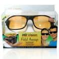 thumbnail image 5 of HD Vision Fold Aways Store Gafas de sol de diseño - Deluxe- 2 Pack (Negro) HD Vision HDFOLDAWAYBLACK2PK, 5 of 5