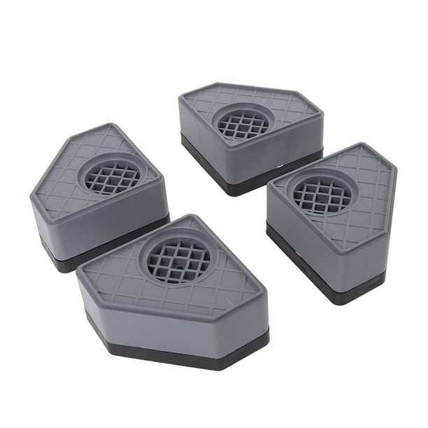 Almohadillas Para Pies De Lavadora, Estabilizador De Pies Para Lavadora, 3,1 Pulgadas, 4 Piezas, Para Dejar De Moverse Y Caminar Para Sofá