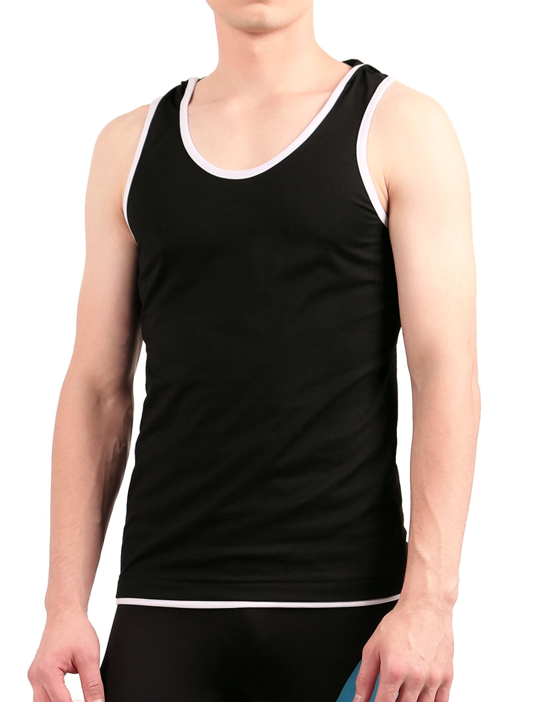 slim fit tank top mens