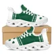 thumbnail image 1 of Zapatos de malla con estampado de trébol irlandés para mujer, zapatillas planas, transpirables y cómodas, zapatillas de running antideslizantes a la moda., 1 of 6
