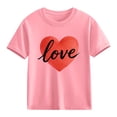 thumbnail image 1 of hengsof Children's Basic Round Neck Short Sleeve T-shirt, 1 of 3