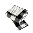 thumbnail image 6 of Better Homes & Gardens Buffalo Plaid Cotton Pillow Shams, Standard, Black & White, 2 Pack, 6 of 11