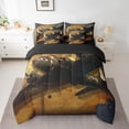 thumbnail image 2 of YST Industrial Airplane Bedding Set, 7-Piece, Aircraft Aviation Theme, Queen, 2 of 5