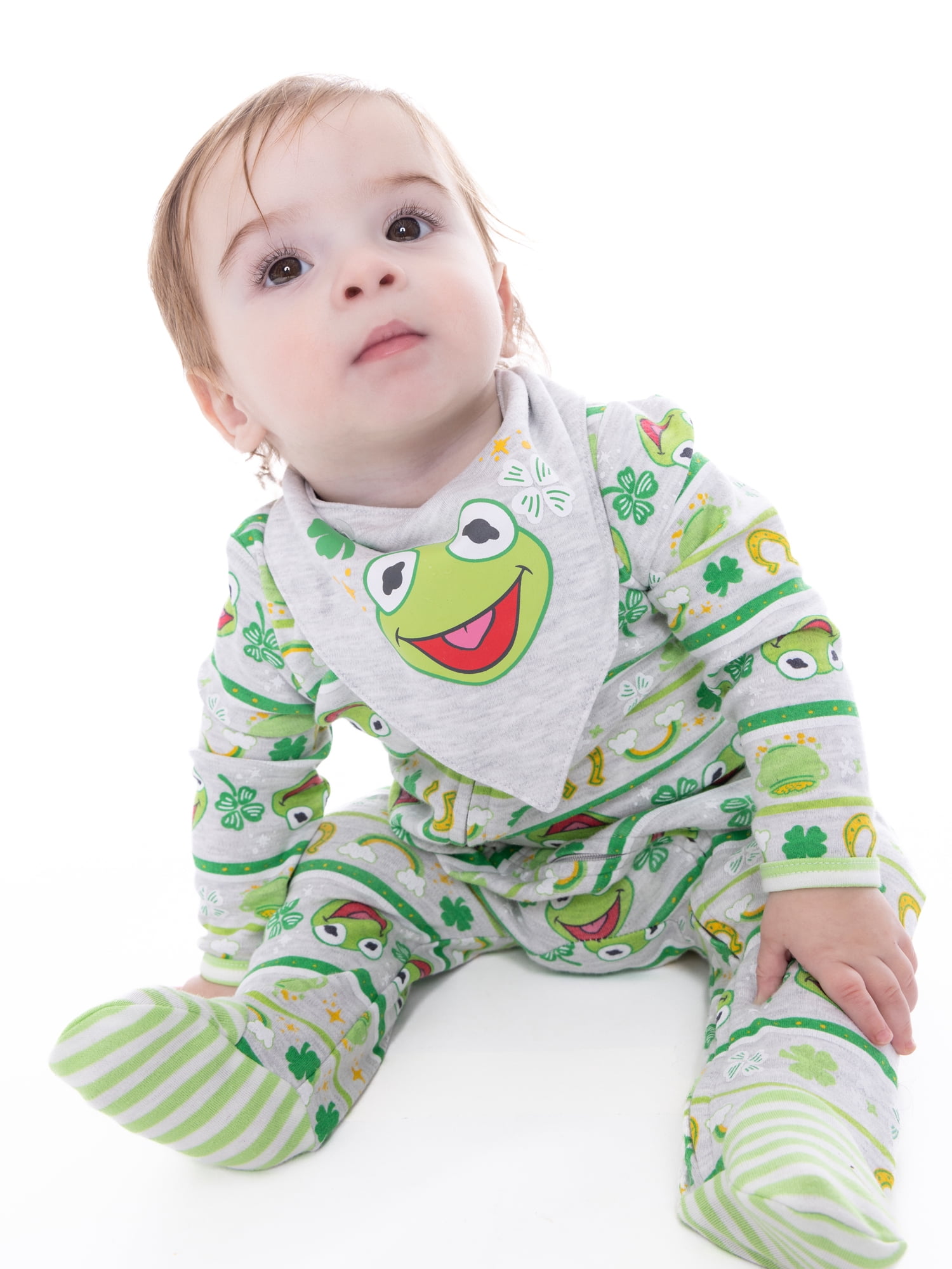 Kermit the Frog Baby Saint Patrick's Day Layette Gift Set, 2-Piece, Sizes Newborn-6/9 Months
