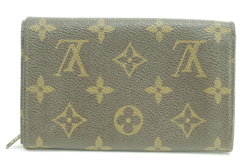 Louis Vuitton - Louis Vuitton 25LK0110 Monogram Flap Snap Wallet - 0 - 0