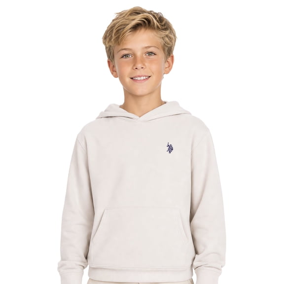 U.S. Polo Assn. Boys Fleece Pullover Hoodie, Sizes 4-18