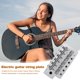 thumbnail image 5 of Puente de guitarra trémolo único de 6 cuerdas de metal de 52,5 mm para guitarra eléctrica Bsvklp, 5 of 9