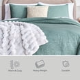 thumbnail image 3 of Better Homes & Gardens 3-Piece Sage Floral Comforter Set, King, 3 of 7