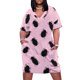 thumbnail image 1 of Tracy Turnblad Roach Pattern Loose Pocket Dress loose women's dress bandage dress Woman fashion, 1 of 7