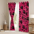 thumbnail image 3 of jejeloiu Pink Black Brown Curtains Pack of 2 (42x84 Each),Farmhouse Camouflage Hunting Curtains Blackout,Retro Rustic Camo Bedroom Curtains For Adult,Breathable Home Decor, 3 of 6