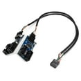 thumbnail image 4 of 9Pin USB Splitter USB Motherboards Header Extension Connectors Multiple Port Splitter for Improve Computer Functionality, 4 of 9