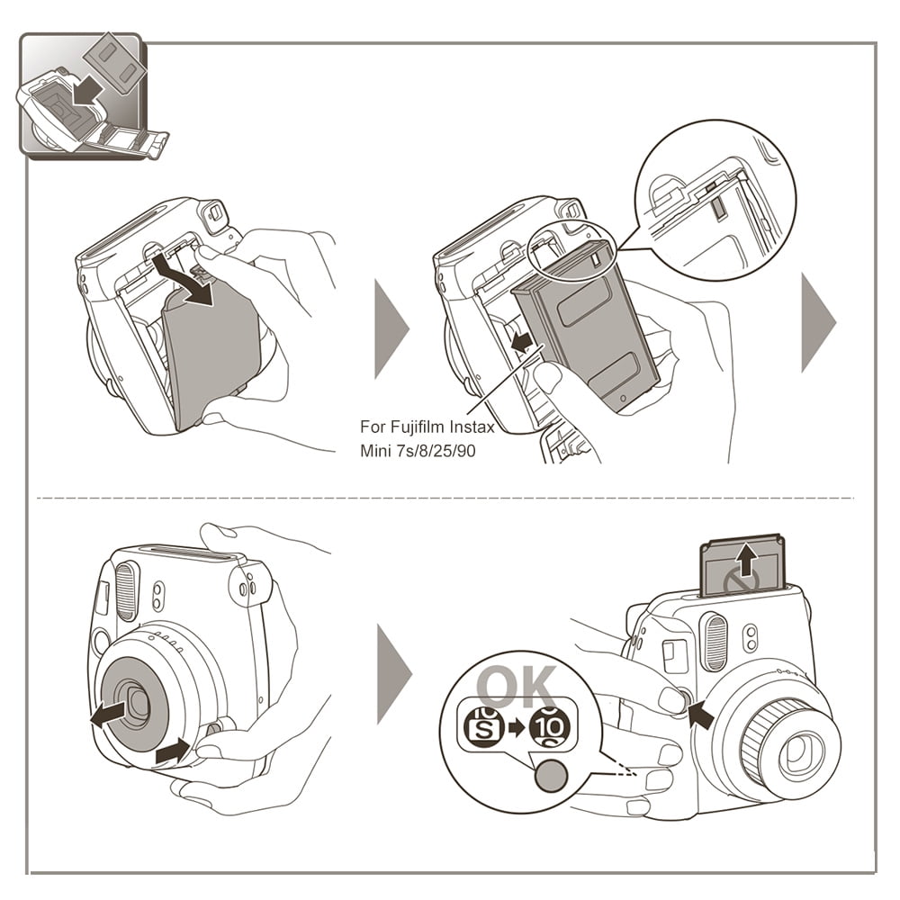 FUJIFILM Instax Mini Acid-Free Photo Paper, 54 * 86mm, 20 FUJIFILM Instax Mini Acid-Free Photo Paper, 54 * 86mm, 20