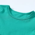 thumbnail image 5 of Baby Girls Sweatshirt Toddler Kids Baby Girls Fashion Cute Solid Color Ruffles Long Sleeve Tops Bottoming Shirt Baby Girls Sweatshirt Green-2 4-5T, 5 of 8