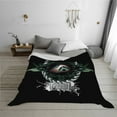 thumbnail image 5 of Eye Tool Band Music Thick Blanket Cozy Soft Fuzzy Anti-pilling Flannel Throw Blanket Warm Sofa Bed Blanket 50"x40" For Adult Teen Kids, 5 of 7