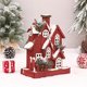 thumbnail image 3 of Casa Edificios de luces LED de Navidad, de mesa en miniatura Casa Figuras de Navidad Decoración para vacaciones, escritorio EstiloA 24x13x33cm Sunnimix Casa de pueblo, 3 of 8
