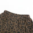 thumbnail image 7 of Kiijoy Toddler Girls 2 Piece Leopard Short Sleeve T Shirt Shorts Clothes Set, Sizes 4-5T, 7 of 7