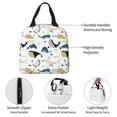 thumbnail image 3 of Yiaed Cute Whale Print Insulated Lunch Bag Reusable Cute Tote Lunch Box, Leakproof Cooler Lunch Bags for Work Office Travel School Picnic, 3 of 5