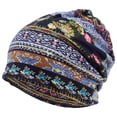 thumbnail image 3 of 2pcs mujer holgada holgada Beanie cáncer turbante bufanda para la cabeza para la pérdida del cabello Hugo Gorra unisex Beanie Slouchy, 3 of 10