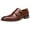 Brown, variant on Men Dress Shoes Wingtip Casual Monk Shoes for Wedding Prom Party Formal Occasions Brown US 11