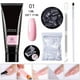 thumbnail image 2 of Kit de gel de extensión de uñas Poly Gel transparente para mejora de uñas Poly Kit de prueba con mini uñas para kit de arte de uñas Uñas 15 ml extensión de uñas, 2 of 2