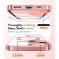 thumbnail image 3 of Funda Meifigno para iPhone 15 de 6.1 pulgadas con protectores de pantalla, 3 of 6