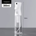thumbnail image 3 of 2 pack Continuous Spray Bottle for Hair Care, Hydrating Skin Care | Plant Mister or Squirt Bottle for Ironing and Cleaning, 10.1 fl oz/300 mL Clear, 3 of 5