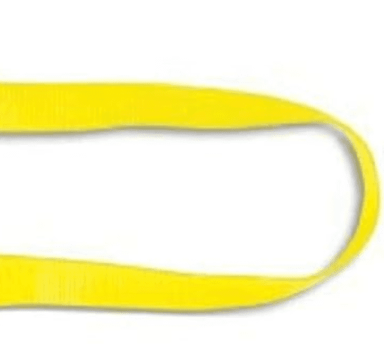 1 Piece 6-Foot Single Leg Non-Shock Absorbing Lanyard with Rebar Hook, Yellow