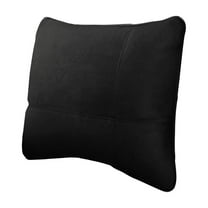 Ikohbadg Lumbar Support Pillow for Office Chair, Office Chair Back Support, Lower Back Pillow for Car Seat, Versatile Use Lower Back Cushion, Back Pain Relief, Black