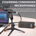 thumbnail image 3 of Phantom Power Supply 48V Microphone Amplifier Rechargeable, 3 of 6