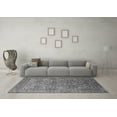 thumbnail image 3 of Ahgly Company Indoor Square Oriental Gray Industrial Area Rugs, 4' Square, 3 of 4