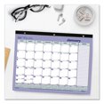 thumbnail image 3 of Monthly Desk Pad Calendar, 11 x 8.5, White/Blue/Green Sheets, Black Binding, 12-Month (Jan to Dec): 2024 | Bundle of 10 Each, 3 of 3