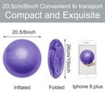 thumbnail image 4 of YouLoveIt Pilates Yoga Exercise Ball Exercise Ball, Pilates Yoga Ball Balance Yoga Ball Birthing Ball for Balance, Stability, Pregnancy, Physical Therapy, 8inches, 4 of 7