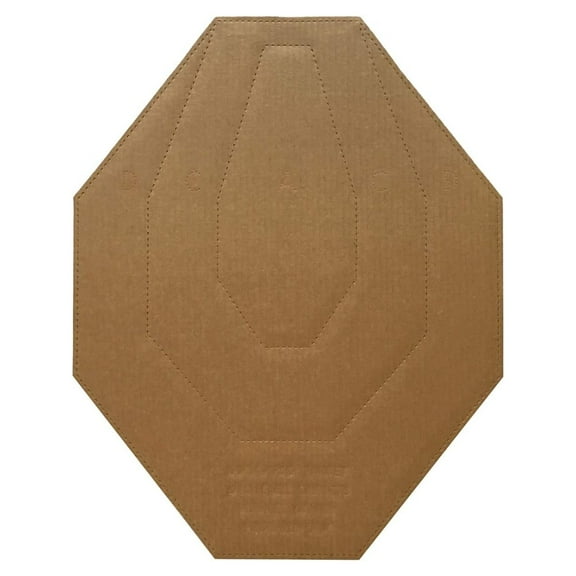 IPSC Classic Water Resistant Cardboard Target - 100 Pack