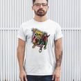 thumbnail image 3 of Tee Hunt Dean Russo Pit Bull T-Shirt Dog Paw Some Angels Have Fur Men's Tee, Ash Gray, Large, 3 of 5