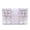 White, variant on Felcia Bauble Gold Plastic Glitter Christmas Ball Ornaments, 100 Count