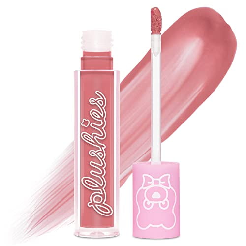 Lime crime Plushies Soft Matte Lipstick, Turkish Delight (Sheer Dusty Rose) - Blackberry candy Scent - Plush, Long Lasting & High comfort for All-Day