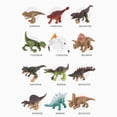 thumbnail image 3 of 12 piezas de plástico dinosaurio figura modelo juego juego regalos muñeca juguete educativo pequeño para vacaciones Pascua cumpleaños niños edad 3 4 5, 3 of 7