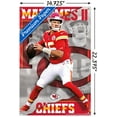 thumbnail image 3 of NFL Kansas City Chiefs - Patrick Mahomes II 22 Wall Poster with Push Pins, 14.725" x 22.375", 3 of 6