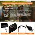 thumbnail image 3 of YAOAWE Adjustable Control Thermostat Power Cord Replacement for Masterbuilt Electric Smoker, Turkey Fryers, Grill Heating Elements, 3 of 6