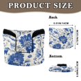 thumbnail image 2 of Haosy Ornate Chinoiserie Flower Golf Mallet Putter Cover Strong Magnetic Leather Golf Club Headcover Closure, 2 of 7
