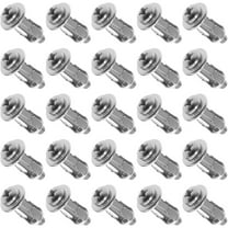 25pcs Hollow Wall Anchor Screw Fastener for Hollow Plastic Sheet Hollow Wall Door Nuts
