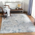 thumbnail image 2 of Surya Brunswick BWK-2306 60 x 89" Rectangle Fabric Rug in Taupe Gray/Blue/Teal, 2 of 6