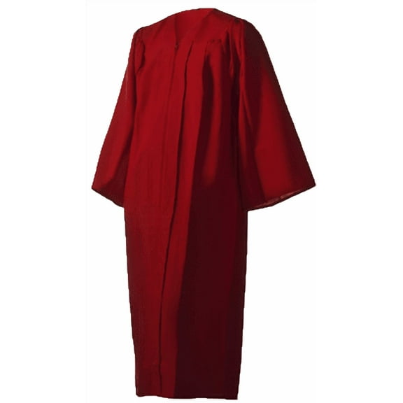 Honors Graduation Academic Gown (Cardinal, Matte, Size 48 (5'3" - 5'5"))