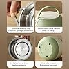 thumbnail image 4 of 1200ml Insulated Lunch Box, Hot Food Thermos with Spoon, Stainless Steel Insulated Lunch Box for School, Office, Camping (Green), 4 of 5