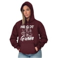thumbnail image 3 of He Got Game Hoodie Sweatshirt Women Men Brisco Brands M, 3 of 6