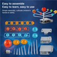 thumbnail image 2 of destyer Solar System Planetary Model Toy Rotating Spherical Interaction Projector Technology Educational Assembly Props, 2 of 9